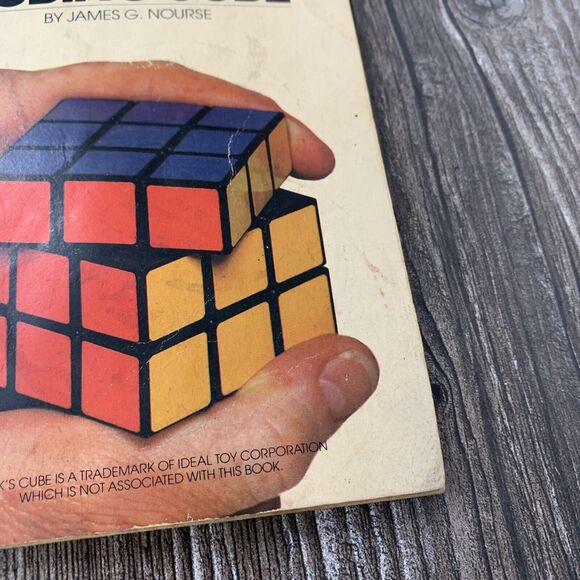 1981 The Simple Solution To Rubik's Cube by James G. Nourse 1981 - Picture 2 of 9